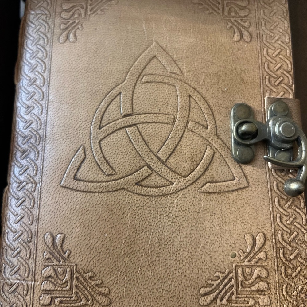 Brown Celtic Knot Journal